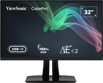 ViewSonic VP3256-4K 32" IPS 4K 3840x2160 5ms 60 Hz 2x3w speakers Type-C