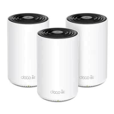 TP-link Deco XE75 Pro(3-pack) AXE5400 Whole Home Mesh Wi-Fi 6E System