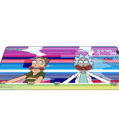 Rick and Morty Mousepad Glitched, XL