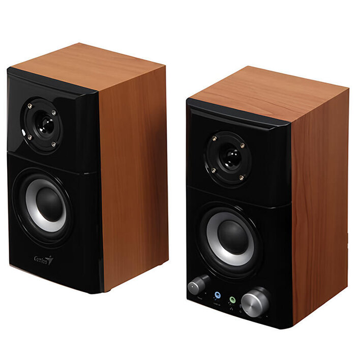 Genius Two Way Hi-Fi Wood Speakers SP-HF500A II