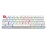 MARVO Saber wired mechanical gaming keyboard RGB lighting White
