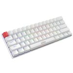 MARVO Saber wired mechanical gaming keyboard RGB lighting White