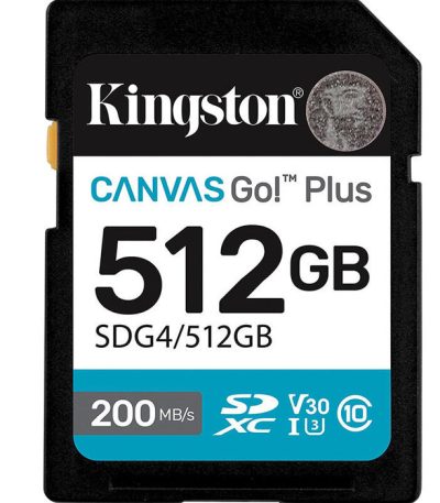 Kingston Canvas Go Plus 512GB SD Card