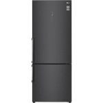 (Promo) GR-B589BQCM.AMCQMER Bottom-Freezer 185x70x74 446 LT NF Inverter Black