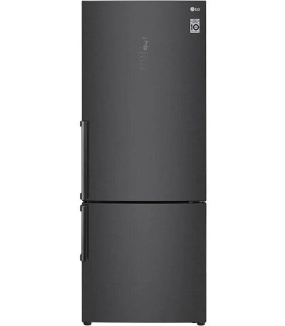(Promo) GR-B589BQCM.AMCQMER Bottom-Freezer 185x70x74 446 LT NF Inverter Black