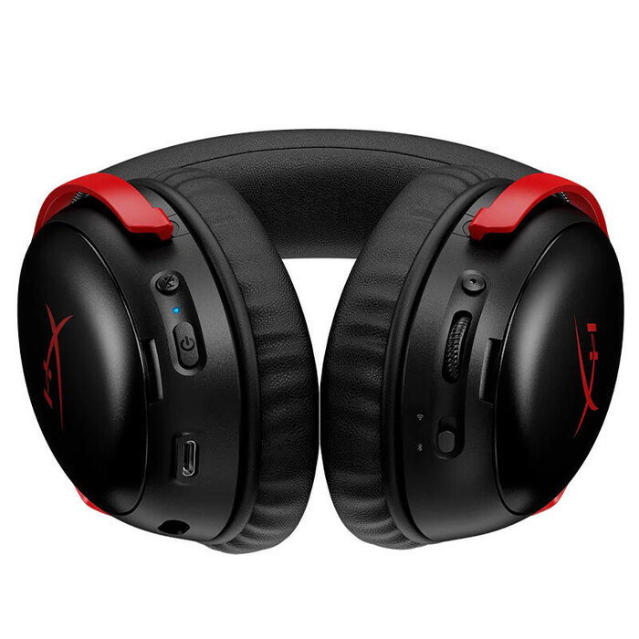 HyperX Cloud III S Wireless - Gaming Headset Black-Red