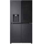(Promo) GR-X24FFCAB.AEVQMER Side-by-Side 179.2x91.4x73.3 427 LT NF Inverter Dispenser InstaView Door-in-Door Gray