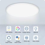 Moes  ჭერის ჭკვიანი სანათი LED, RGB   WCL-TD25-RCW-Y-WH- MS