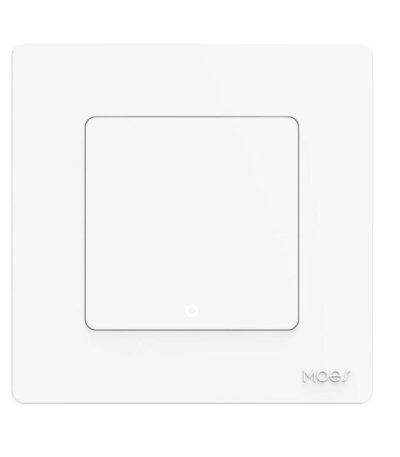 Moes WiFi Star Ring Smart Light Push Button Switch WS-SR-EU1-L-WH-MS