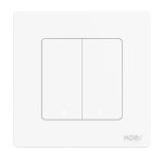 MOES Star Ring 2nd Generation Smart Single Pole 3 Way WIFI Switch WS-SR-EU2-L-WH-MS