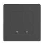 MOES Star Ring 2nd Generation Smart Single Pole 3 Way WIFI Switch WS-SR-EU2-L-GY-MS Grey