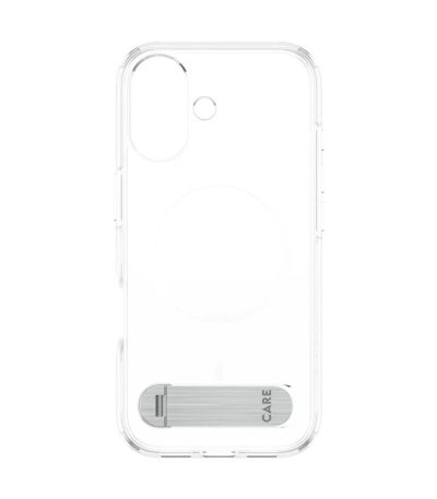 CARE by PanzerGlass Feature Transparent Case w. Kickstand iPhone 17