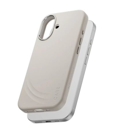 CARE by PanzerGlass Flow Case Vanilla iPhone 17