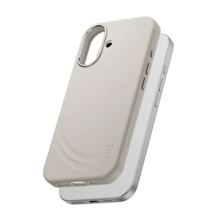 CARE by PanzerGlass Flow Case Vanilla iPhone 17