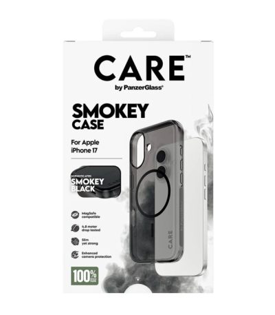 CARE by PanzerGlass Flagship Urban Explorer Smokey w. Black MagSafe iPhone 17