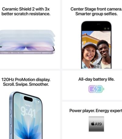 Apple iPhone 17 256GB Mist Blue