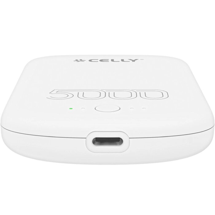 Celly POWERBANK 5000 MAH COMPATIBLE WITH MAGSAFE TECHNOLOGY