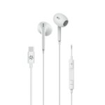 Celly DROP STEREO EARPHONES USB-C WHITE