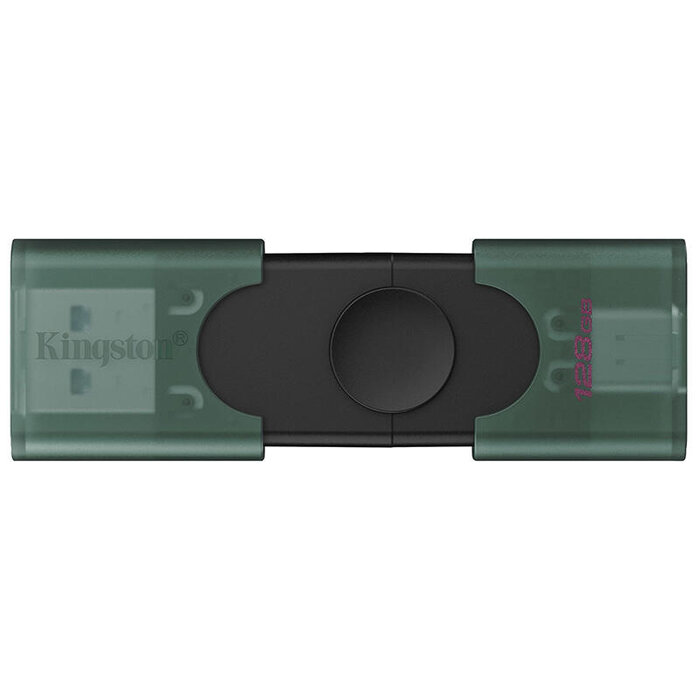 Kingston DataTraveler® Duo - USB Type-A and Type-C - Flash Drive 128GB Kingston DataTraveler® Duo - USB Type-A and Type-C - Flash Drive 128GB