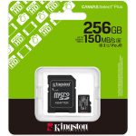 Kingston Canvas Select Plus microSD memory card With Android A1 performance class 256GB