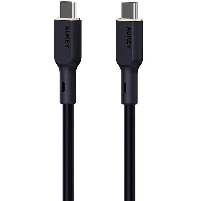 AUKEY CB-SCC242 C-to-C 1.8M 240W Silicone Cable USB 2.0 Black