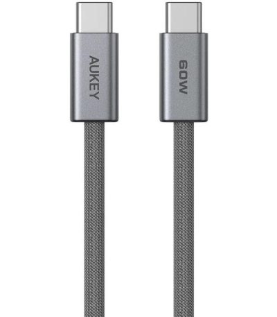 480Mbps 1.8M Braided USB 2.0 Cable (Gunmetal)