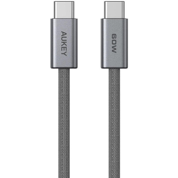 480Mbps 1.8M Braided USB 2.0 Cable (Gunmetal)