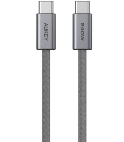 480Mbps 1.8M Braided USB 2.0 Cable (Gunmetal)