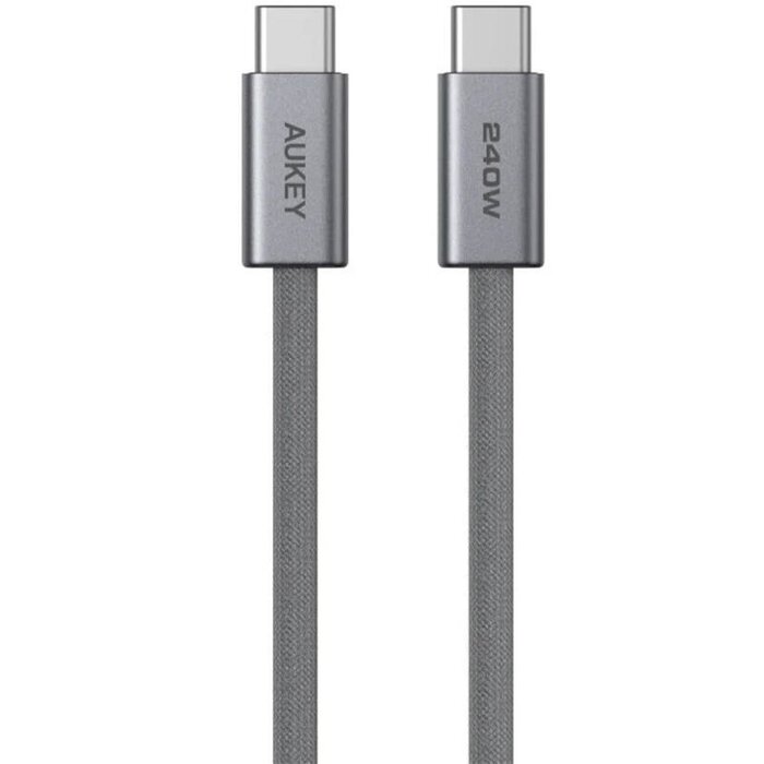 480Mbps 1.8M Braided USB 2.0 Cable (Gunmetal)