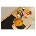 Sencor SHB 6442BK 6 in 1 Hand Blender, TITANIUM QuadBlade Technology, Power Input 1 200 W, 800 ml Beaker,