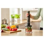 Sencor SHB 6442BK 6 in 1 Hand Blender, TITANIUM QuadBlade Technology, Power Input 1 200 W, 800 ml Beaker,