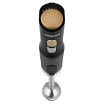 Sencor SHB 6442BK 6 in 1 Hand Blender, TITANIUM QuadBlade Technology, Power Input 1 200 W, 800 ml Beaker,