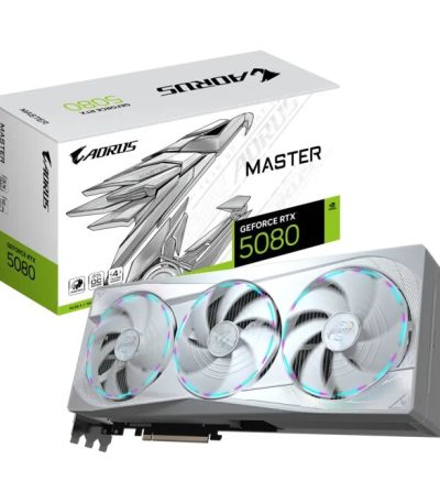 VGA PCIE16 RTX5080 16GB GDDR7 N5080AORUSM ICE-16GD GIGABYTE