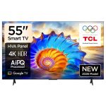 TCL  55V6D Google TV  4K  HDR10 WiFi5 BT5.2 Dolby Audio 10W 200X200