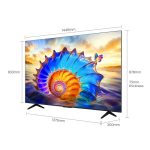 TCL 65V6D Google TV  4K  HDR10 WiFi5 BT5.2 Dolby Audio 10W 200X200