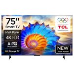TCL 75V6D Google TV  4K  HDR10 WiFi5 BT5.2 Dolby Audio 15W 300X300