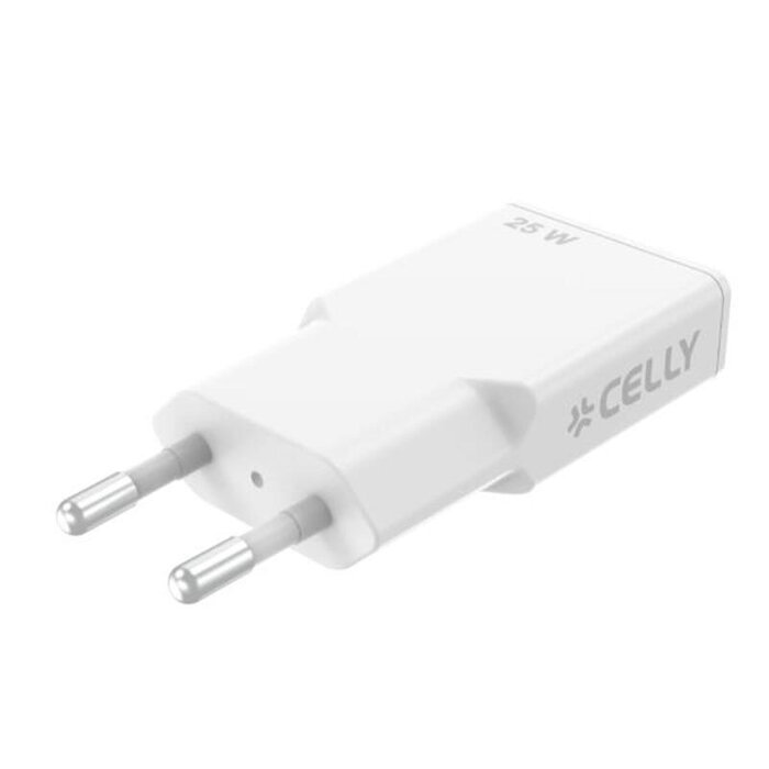 Celly SLIM TRAVEL CHARGER 1 USB-C 25W
