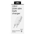 Celly SLIM TRAVEL CHARGER 1 USB-C 25W