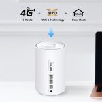 TP-link Deco X10-4G(1-pack) 4G+AX1500 Whole Home Mesh Wi-Fi 6 Gateway