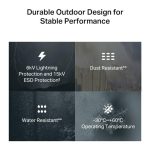 TP-link TL-MR100-Outdoor 300Mbps Wireless N 4G LTE Outdoor Router