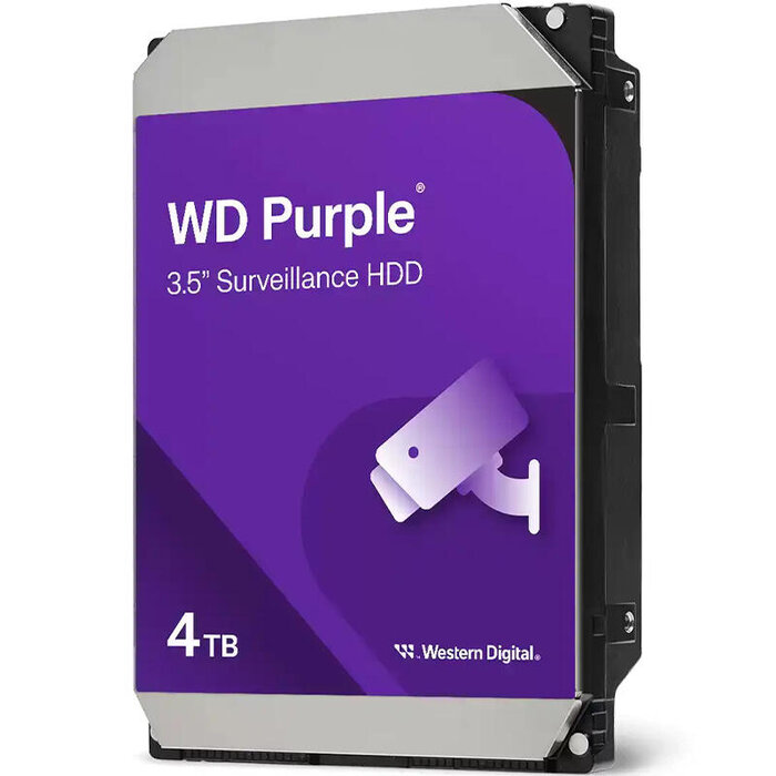 HDD SATA 4TB 5400RPM 128MB PURPLE WD44PURZ WDC HDD SATA 4TB 5400RPM 128MB PURPLE WD44PURZ WDC