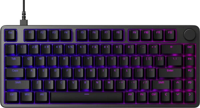 INZONE KBD-H75 Aluminum Rapid Trigger 8K RGB 75% Gaming Keyboard | Black