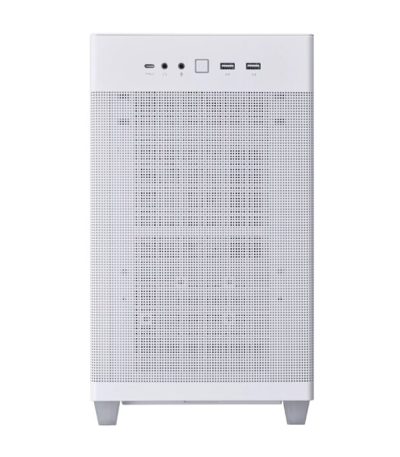 ASUS Prime AP201 Tempered Glass MicroATX Case White