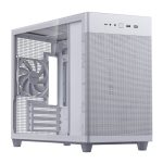 ASUS Prime AP201 Tempered Glass MicroATX Case White
