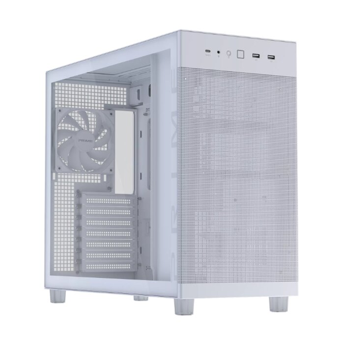 ASUS Prime AP303 - Tempered Glass Panel White