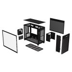 ASUS Prime AP201 Tempered Glass MicroATX Case Black