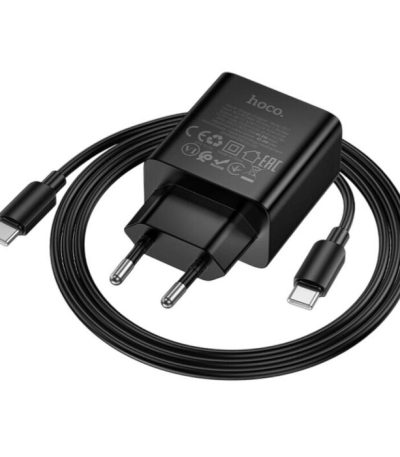 Hoco N77 Star single port PD45W charger set(C to C)(EU)