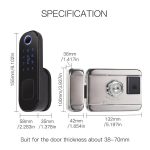 Moes  Smart Door Lock Fingerprint Digital Pasword Lock
