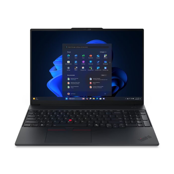 ThinkPad E16 Gen 3 16" Ultra 7 258V 32GB 512GB SSD Integrated Graphics  BLACK (22AY005GGX)