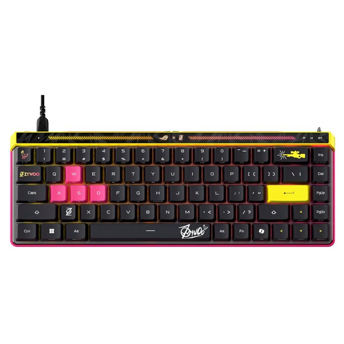 ASUS ROG Falchion Ace HFX ZywOo Edition Gaming KeyboardROG Falchion Ace HFX ZywOo Edition Gaming Keyboard ASUS ROG Falchion Ace HFX ZywOo Edition Gaming KeyboardROG Falchion Ace HFX ZywOo Edition Gaming Keyboard